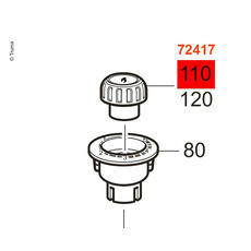 Miniature BOUTON ROTATIF POUR S3004/S5004 - TRUMA N° 1