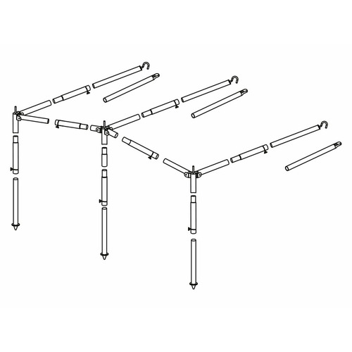 ARMATURE AUVENT AUSTRAL 3.00 TAILLE L - TRIGANO