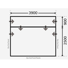 Miniature AUVENT GONFLABLE RALLY AIR PRO DRIVE AWAY 390 - 9120001139 N° 6 Miniature AUVENT GONFLABLE RALLY AIR PRO DRIVE AWAY 390 - 9120001139 N° 6