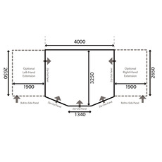 Miniature Auvent caravane gonflable ACE AIR PRO 400 - KAMPA N° 1