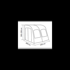 Miniature MARINA HIGH AIR 330 POUR CAMPING CAR HAUTEUR 260 A 280 CM - REIMO N° 7