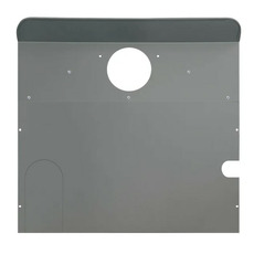 Miniature Plaque arrière S 2200 - gris titane - gauche N° 1