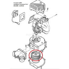 Miniature ROUE DU VENTILATEUR TN-2 - TRUMA  N° 1