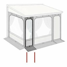 Miniature Façade Frontale 40 cm - Privacy Room F45 Van - FIAMMA N° 0