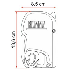 Miniature Store F45s - 375 - Boîtier Titanium - Toile Royal Blue N° 2