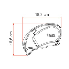 Miniature Store F65eagle - 400 - Boîtier Titanium - Toile Royal Grey N° 2