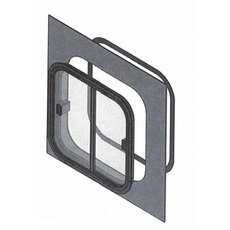 Miniature Baie fixe farnier avec cadre noir en aluminium farnier 800x400 N° 6 Miniature Baie fixe farnier avec cadre noir en aluminium farnier 800x400 N° 6