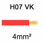 Câble H07VK cuivre souple 4mm² Rouge - MON CAMPING CAR
