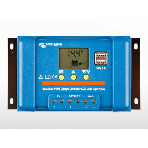 PWM BlueSolar LCD et USB 12/24V 30A - VICTRON