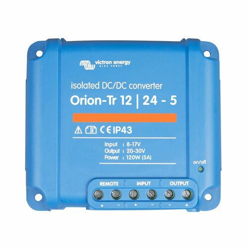 Convertisseur Orion-Tr CC-CC 12/24V 5A 120W Isolé - VICTRON