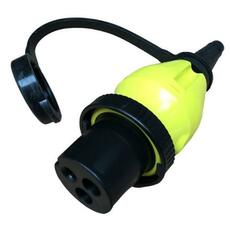 Miniature Prise 16A / 250Vac (2p / 3w) pour prise de courant en acier inoxydable 16A - VICTRON N° 1 Miniature Prise 16A / 250Vac (2p / 3w) pour prise de courant en acier inoxydable 16A - VICTRON N° 1
