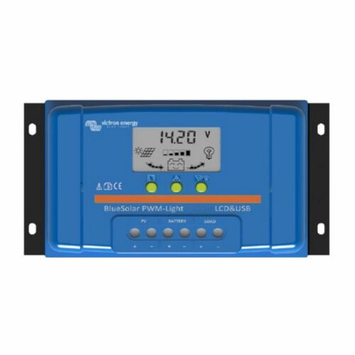 PWM BlueSolar LCD et USB 48V 10A - VICTRON