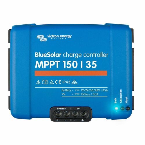 RÉGULATEUR SOLAIRE BLUE SOLAR MPPT 150/35 - 12/24/36/48V - VICTRON