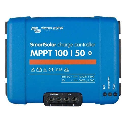 RÉGULATEUR SOLAIRE SMARTSOLAR MPPT 100/50 - 12/24V - VICTRON