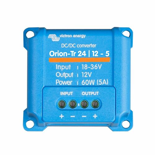 CONVERTISSEUR Orion-Tr 24V / 12V -5 (60W) DC-DC - VICTRON