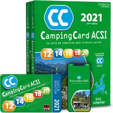 Miniature NOUVEAU Guide ACSI 2021 + Camping Card N° 0