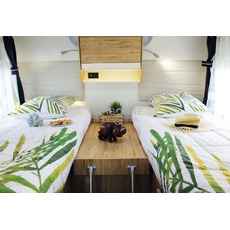 Miniature Prêt à dormir TROPICAL pour camping-car 130 x 190 cm Coupe à Droite WOL N° 2