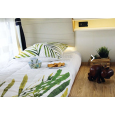 Miniature Prêt à dormir TROPICAL pour camping-car 140 x 210 cm WOL N° 3 Miniature Prêt à dormir TROPICAL pour camping-car 140 x 210 cm WOL N° 3