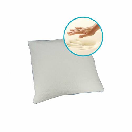 Oreiller à mémoire de forme - Dimensions : 60 x 60 cm - INCASA