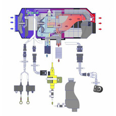 Miniature Chauffage planar Air 2D 12 VOLTS - AUTOTERM N° 4