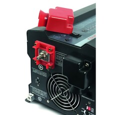 Miniature Combiné convertisseur/chargeur sinusoïdaux -12V-Conv. 1400Va/Chargeur 40A- CS+DIF - Avec Disjoncteur différentiel-ENERGIE MOBILE N° 5