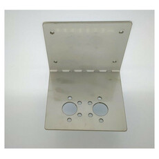 Miniature Plaque de fixation inox 2D/4D 25 x 13,6 cm - AUTOTERM N° 2 Miniature Plaque de fixation inox 2D/4D 25 x 13,6 cm - AUTOTERM N° 2
