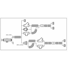 Miniature Y ⌀ 60 mm (angle 45°C) - AUTOTERM N° 1 Miniature Y ⌀ 60 mm (angle 45°C) - AUTOTERM N° 1