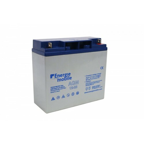 Batterie étanche AGM 12V - 130Ah-ENERGIE MOBILE Batterie étanche AGM 12V - 130Ah-ENERGIE MOBILE