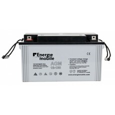 Miniature Batterie étanche AGM 12V - 130Ah-ENERGIE MOBILE N° 5 Miniature Batterie étanche AGM 12V - 130Ah-ENERGIE MOBILE N° 5