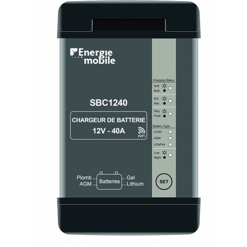 Chargeur de batterie -12V 40A 1240SBC - WIFI-ENERGIE MOBILE