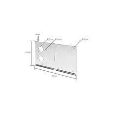 Miniature Support de montage en acier inoxydable pour yachts et bateaux - AUTOTERM N° 1 Miniature Support de montage en acier inoxydable pour yachts et bateaux - AUTOTERM N° 1