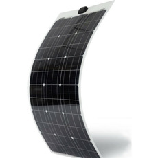 Miniature Panneau solaire SOUPLE 120W 12V à haut rendement - TEDLAR BLANC FPE - ENERGIE MOBILE  N° 2