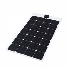 Miniature Panneau Solaire Souple 12V - 60W Monocristallin Cellule SunPower - HPFLEX 60 - Tedlar Blanc - ETFE-ENERGIE MOBILE N° 2