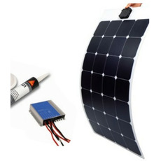 Miniature Kit Camping Car complet 130W pré-câblé (3,5m), panneau HPFLEX 130W, rég. MPPT, passe-toit, colle - ETFE-ENERGIE MOBILE N° 0 Miniature Kit Camping Car complet 130W pré-câblé (3,5m), panneau HPFLEX 130W, rég. MPPT, passe-toit, colle - ETFE-ENERGIE MOBILE N° 0