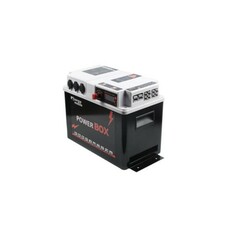 Miniature PowerBox Pro avec batterie Lithium 100 Ah -MPPT360-avec chargeur / connectiques / fixations-ENERGIE MOBILE N° 0
