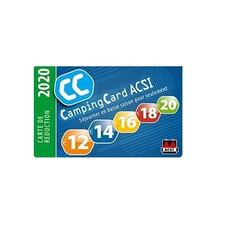 Miniature NOUVEAU Guide ACSI 2020 + Camping Card N° 1