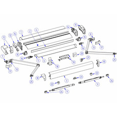 Miniature EMBOUT DROIT + GAUCHE BLANC Store 6200 - THULE N° 1