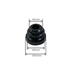 Miniature Jeu de 4 Manchons caoutchouc - DOMETIC N° 0 Miniature Jeu de 4 Manchons caoutchouc - DOMETIC N° 0