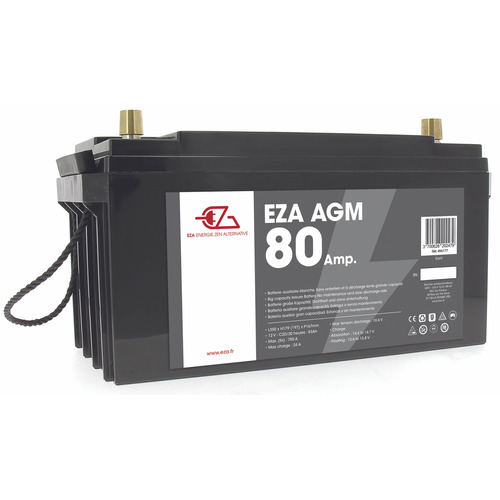 Batterie AGM 12 volts 80 AH - EZA