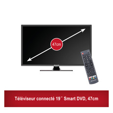 Miniature Téléviseur Smart Silverline HD DVD webOS Hub 19cm/47 pouces MobileTV + BARRE DE SON OFFERTE N° 1