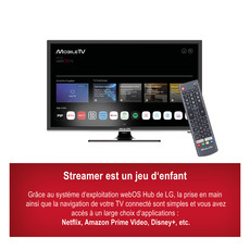 Miniature Téléviseur Smart Silverline HD DVD webOS Hub 19cm/47 pouces MobileTV + BARRE DE SON OFFERTE N° 2