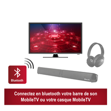 Miniature Téléviseur Smart Silverline HD DVD webOS Hub 60cm/24 pouces MobileTV + BARRE DE SON OFFERTE N° 2