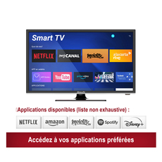 Miniature Téléviseur Smart Silverline HD DVD webOS Hub 60cm/24 pouces MobileTV + BARRE DE SON OFFERTE N° 3