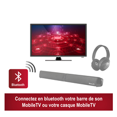 Miniature Téléviseur Smart Silverline HD DVD webOS Hub 60cm/24 pouces MobileTV + BARRE DE SON OFFERTE N° 4