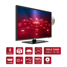 Miniature Téléviseur Smart Silverline HD DVD webOS Hub 60cm/24 pouces MobileTV + BARRE DE SON OFFERTE N° 6