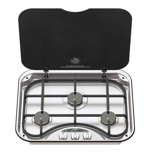 RÉCHAUD ENCASTRABLE 3 FEUX BASIC LINE 345 FONTE - THETFORD