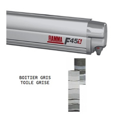 Miniature STORE F45S 4.0 METRES BOITIER TITANIUM TOILE DELUXE GREY - FIAMMA N° 0