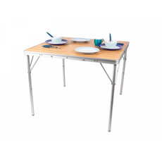 Miniature Table pliante carré 90x90 en bambou 4-6 personnes - CAMP4 N° 0