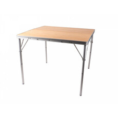 Miniature Table pliante carré 90x90 en bambou 4-6 personnes - CAMP4 N° 1