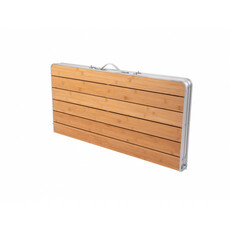 Miniature Table pliante carré 90x90 en bambou 4-6 personnes - CAMP4 N° 2 Miniature Table pliante carré 90x90 en bambou 4-6 personnes - CAMP4 N° 2